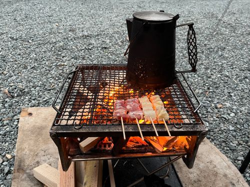 久しぶり神の川キャンプ場 神之川キャンプ場 ソロキャンプ 区画サイト よスさんのキャンプブログ CAMPiii（キャンピー） -キャンプ専用SNS キャンプのすべてがここに集まる-