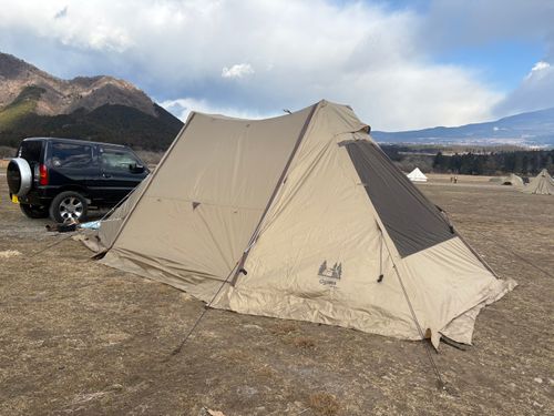 ①ブラックフライデーで買った新幕初張り⛺️②石油ストーブを使ってみた。③ ペコリーノ缶開封の儀🐟④出産祝いのお返しにいただいた「北海道海鮮鍋」🍲 ふもとっぱらキャンプ場 ソロキャンプ フリーサイト オートサイト waccy0441さんのキャンプブログ CAMPiii（キャンピー） -キャンプ専用SNS キャンプのすべてがここに集まる-