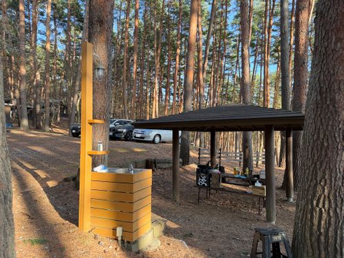 落下注意 PICA八ヶ岳明野 グループキャンプ 区画サイト スモーキーさんのキャンプブログ CAMPiii（キャンピー） -キャンプ専用SNS キャンプのすべてがここに集まる-