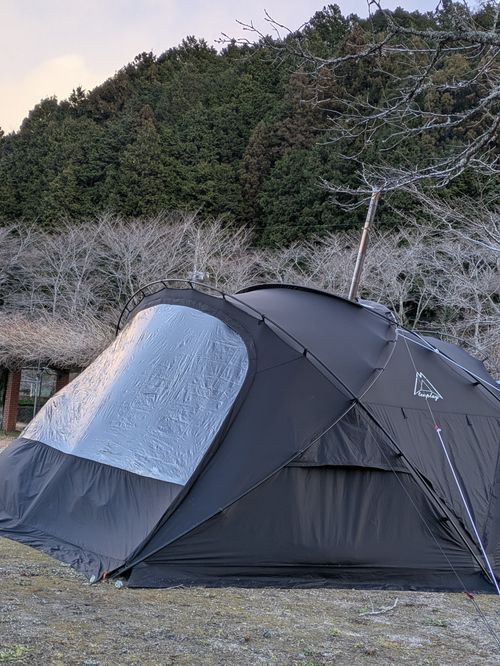 今年初キャンプは、毎年恒例の、とんどキャンプ🏕️ 岩国市二鹿野外活動センター Kurikko-tomoさんのキャンプブログ CAMPiii（キャンピー） -キャンプ専用SNS キャンプのすべてがここに集まる-
