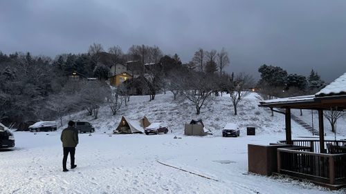 宍道湖元旦キャンプ 宍道ふるさと森林公園 ファミリーキャンプ 区画サイト オートサイト フォレキャンさんのキャンプブログ CAMPiii（キャンピー） -キャンプ専用SNS キャンプのすべてがここに集まる-