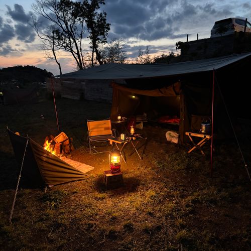 思い立って千葉は鋸南町へ ほしふるキャンプ場 ソロキャンプ 区画サイト xiongmaoさんのキャンプブログ CAMPiii（キャンピー） -キャンプ専用SNS キャンプのすべてがここに集まる-