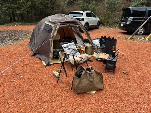 初の〝ソロぐる〟で今年最後の納めキャンプ てゆりキャンプ場 グループキャンプ フリーサイト まつけんさんのキャンプブログ CAMPiii（キャンピー） -キャンプ専用SNS キャンプのすべてがここに集まる-