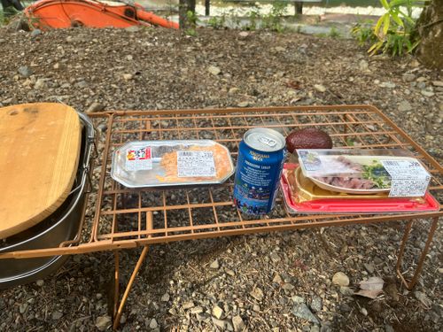 my BBQ はじまりの地にて バカンス村 ソロキャンプ 区画サイト よスさんのキャンプブログ CAMPiii（キャンピー） -キャンプ専用SNS キャンプのすべてがここに集まる-