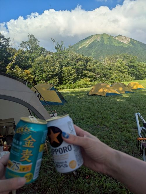 西のふもとっぱら✨息子も一緒に絶景キャンプ&大山登山 西のふもとっぱらMasumizu天空キャンプ場 グループキャンプ NATSUさんのキャンプブログ CAMPiii(キャンピー) -キャンプ専用SNS キャンプのすべてがここに集まる-