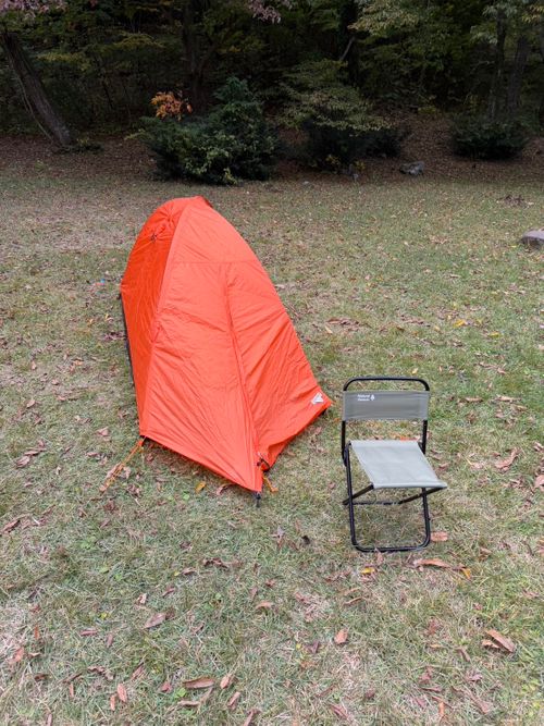 たらおのひとりで🏕\(⑉･̆н･̆⑉)/ﾃﾞｷﾙﾓﾝ グループキャンプ フリーサイト ぐうたら夫婦さんのキャンプブログ CAMPiii（キャンピー） -キャンプ専用SNS キャンプのすべてがここに集まる-