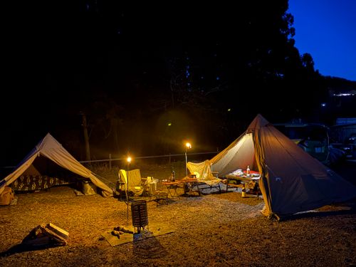 お気に入りのギアを持ってキャンプする時ってにまにましちゃいますよね😊💕︎ ともえ川Park グループキャンプ フリーサイト ぷりんさんのキャンプブログ CAMPiii（キャンピー） -キャンプ専用SNS キャンプのすべてがここに集まる-