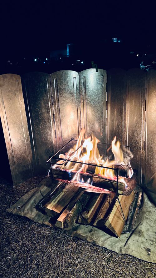 聖地 渚園 キャンプ場 ソロキャンプ 区画サイト KABUTOさんのキャンプブログ CAMPiii（キャンピー） -キャンプ専用SNS キャンプのすべてがここに集まる-