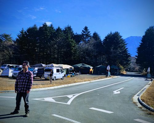 俺のあそびฅ(o‘ⓛ’o)ฅ    みりきゃん2025 富士本栖湖リゾート グループキャンプ ソロキャンプ フリーサイト くまくまさんのキャンプブログ CAMPiii（キャンピー） -キャンプ専用SNS キャンプのすべてがここに集まる-