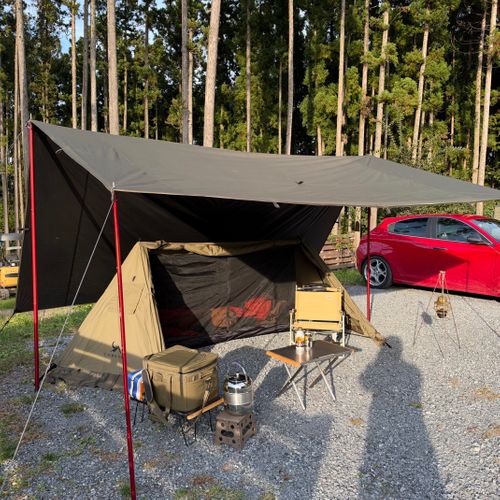 北海道、新潟、そして群馬とキャンプ旅 JUTE CAMP FIELD（ジュートキャンプフィールド） ソロキャンプ 区画サイト xiongmaoさんのキャンプブログ CAMPiii（キャンピー） -キャンプ専用SNS キャンプのすべてがここに集まる-