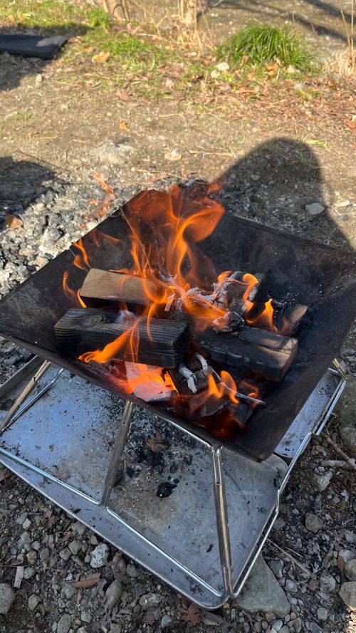 初焚き火🔥2026！！！ 西里キャンプ適地 ファミリーキャンプ フリーサイト S🎐🍃さんのキャンプブログ CAMPiii（キャンピー） -キャンプ専用SNS キャンプのすべてがここに集まる-