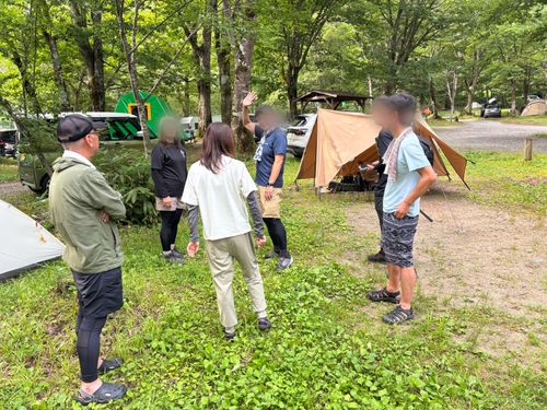 山には登らないが、山ぐるに初参戦‼︎ 平湯キャンプ場 グループキャンプ フリーサイト まつけんさんのキャンプブログ CAMPiii（キャンピー） -キャンプ専用SNS キャンプのすべてがここに集まる-