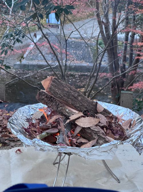 1122による紅葉キャンプ🍁 遊水峡 ファミリーキャンプ 区画サイト オートサイト はるかさんのキャンプブログ CAMPiii（キャンピー） -キャンプ専用SNS キャンプのすべてがここに集まる-