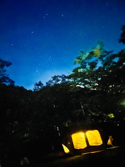 8/7は《キャンプ記念日⛺️》夏の想い出おじ🐰キャン△ in 阿武川温泉公園 〜 CAMP NO.206 萩阿武川温泉公園（キャンプ可） ソロキャンプ ファミリーキャンプ フリーサイト おじキャン△さんのキャンプブログ CAMPiii（キャンピー） -キャンプ専用SNS キャンプのすべてがここに集まる-