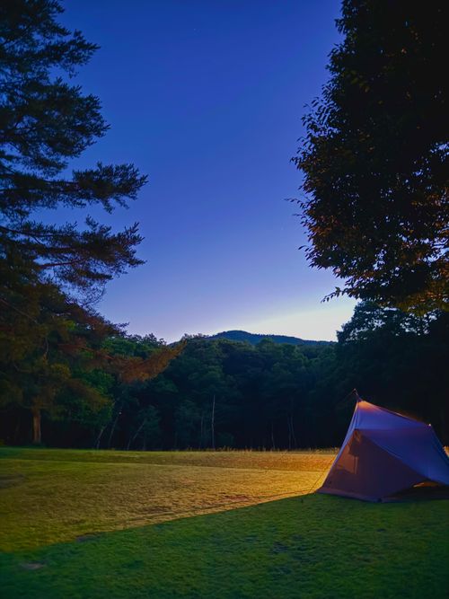 「やっぱ夏は山でしょ!」のんびりキャンプ 聖湖キャンプ場 ソロキャンプ フリーサイト yoshiさんのキャンプブログ CAMPiii(キャンピー) -キャンプ専用SNS キャンプのすべてがここに集まる-
