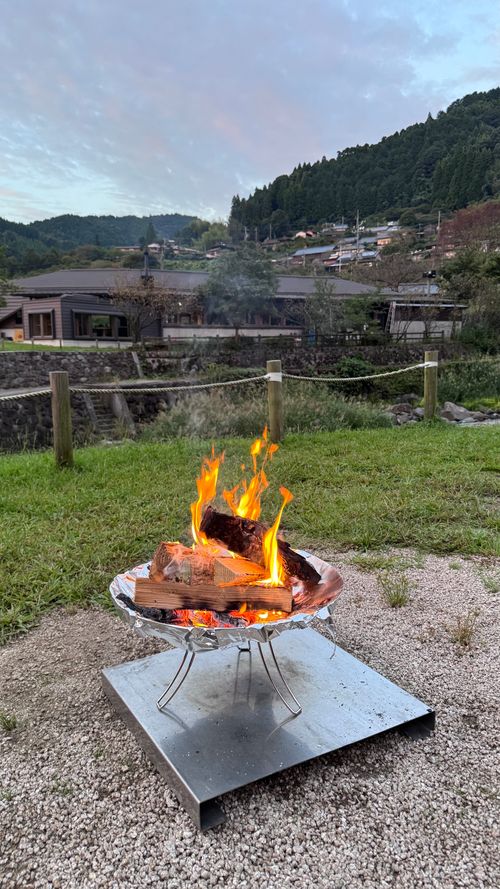 お月見最終日×ソロキャンプ🏕 奥八女焚火の森キャンプフィールド ソロキャンプ 区画サイト オートサイト はるかさんのキャンプブログ CAMPiii（キャンピー） -キャンプ専用SNS キャンプのすべてがここに集まる-