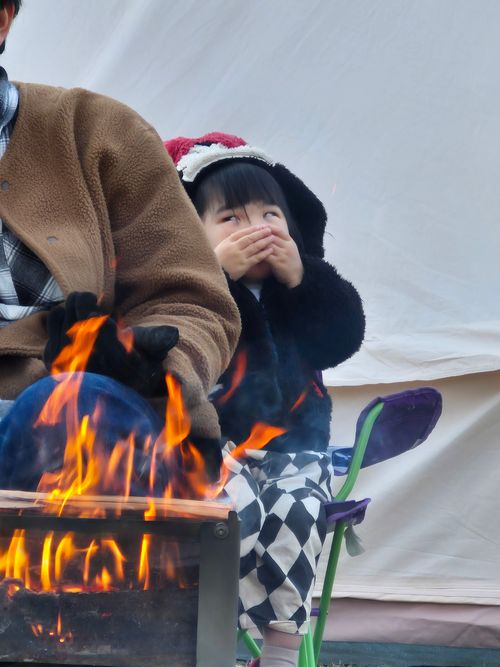 2026年初キャンプ 秋吉台家族旅行村 ファミリーキャンプ 区画サイト オートサイト KSKさんのキャンプブログ CAMPiii（キャンピー） -キャンプ専用SNS キャンプのすべてがここに集まる-