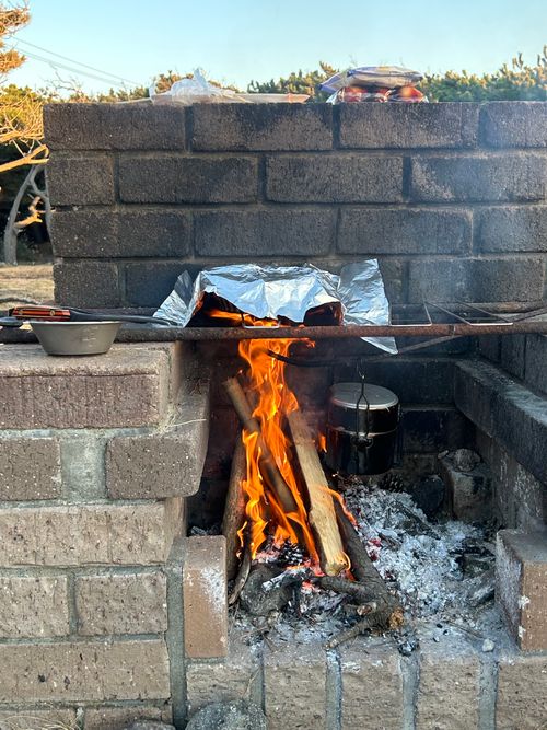 バックパックに憧れて、ついに決行 トウシキキャンプ場(野営場)無料 ソロキャンプ グループキャンプ フリーサイト Genさんのキャンプブログ CAMPiii（キャンピー） -キャンプ専用SNS キャンプのすべてがここに集まる-