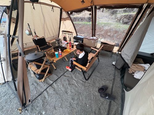 イースト三ツ石ファームキャンプ場 イースト三ツ石ファーム ファミリーキャンプ 区画サイト TakiBeatsさんのキャンプブログ CAMPiii（キャンピー） -キャンプ専用SNS キャンプのすべてがここに集まる-