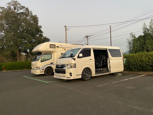 秋の車中泊 道の駅 錦 グループキャンプ キャンピングカー 262-davidsonさんのキャンプブログ CAMPiii(キャンピー) -キャンプ専用SNS キャンプのすべてがここに集まる-