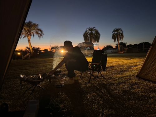 新人(犬)登場 ファミリーキャンプ 区画サイト 友希たろうさんのキャンプブログ CAMPiii(キャンピー) -キャンプ専用SNS キャンプのすべてがここに集まる-