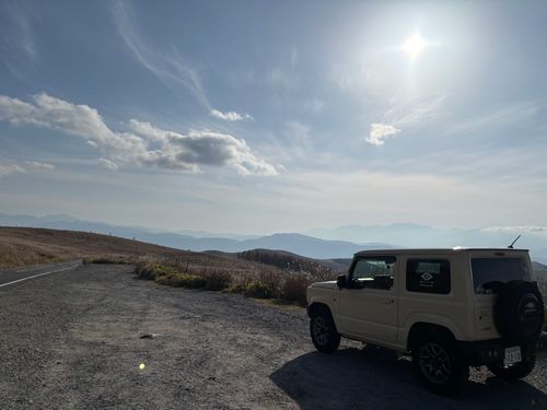 標高1500m天空のキャンプ場✩.*˚からの思い出の霧ヶ峰でフラット登山🚶🏽‍♂️🚶‍♀️ CAMP SKY FIELD-車山オートキャンプ場 区画サイト Jimko☆さんのキャンプブログ CAMPiii（キャンピー） -キャンプ専用SNS キャンプのすべてがここに集まる-