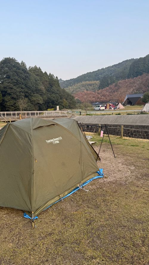 今年初投稿ソロキャン！！（でも今年2回目なんです〜！！！） 奥八女焚火の森キャンプフィールド ソロキャンプ 区画サイト オートサイト はるかさんのキャンプブログ CAMPiii（キャンピー） -キャンプ専用SNS キャンプのすべてがここに集まる-