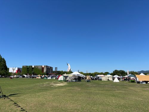 アウトドアパーク大阪　散財祭り 万博記念公園 とのさんのキャンプブログ CAMPiii（キャンピー） -キャンプ専用SNS キャンプのすべてがここに集まる-