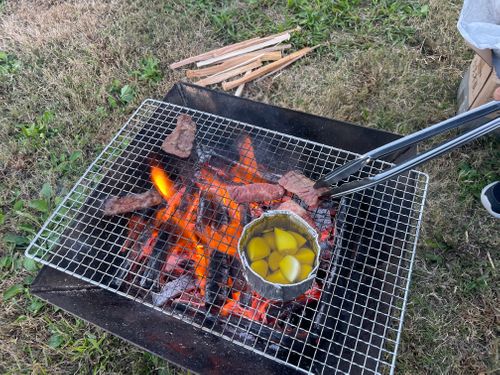 久しぶりのキャンプ リバーパーク犬飼 ファミリーキャンプ フリーサイト Shinさんのキャンプブログ CAMPiii（キャンピー） -キャンプ専用SNS キャンプのすべてがここに集まる-