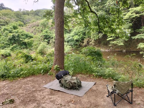 何も考えないって最高っ！！ 月川荘キャンプ場 林間サイト ソロキャンプ フリーサイト ぼっちオヤジさんのキャンプブログ CAMPiii（キャンピー） -キャンプ専用SNS キャンプのすべてがここに集まる-