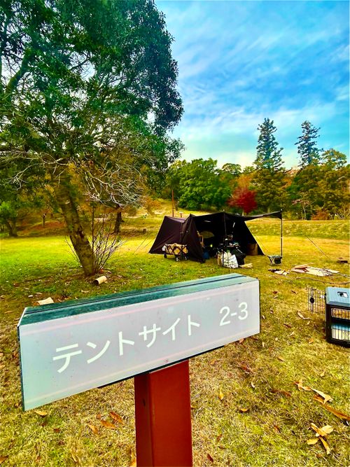 秋のエヴァ祭り？おじおばうさキャン△ in 江汐公園キャンプ場 〜 CAMP NO.166 江汐公園 ファミリーキャンプ グループキャンプ 区画サイト おじキャン△さんのキャンプブログ CAMPiii（キャンピー） -キャンプ専用SNS キャンプのすべてがここに集まる-