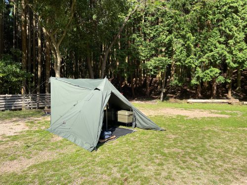 CAMPiii（キャンピー） hideさんのキャンプブログ スギ花粉におびえながら かぶとの森テラス