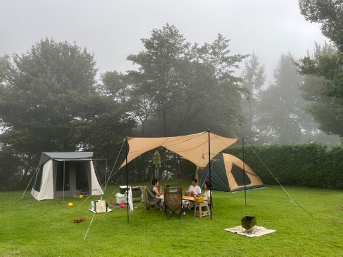 CAMPiii(キャンピー) ヨスケサンバジャロさんのキャンプブログ 広いサイトでグルキャン ビラデスト 今津