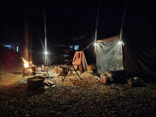 社畜、キャンプ行ったってよ camp circle きずな ソロキャンプ フリーサイト オートサイト けい＠福島県さんのキャンプブログ CAMPiii（キャンピー） -キャンプ専用SNS キャンプのすべてがここに集まる-
