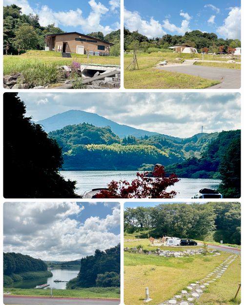 【後編】浴衣できゃんぷ👘 💙そして「孤独のグルメ」 アウトドアヴィレッジ三春 さくら湖キャンプサイト Oniyomeさんのキャンプブログ CAMPiii（キャンピー） -キャンプ専用SNS キャンプのすべてがここに集まる-
