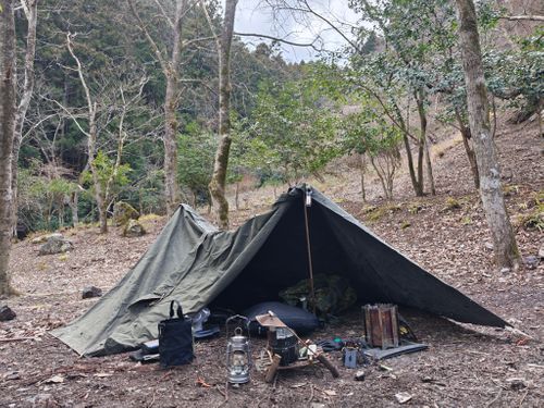 自分史上最重量級キャンプ。 兵庫県 ソロキャンプ フリーサイト ぞのさんさんのキャンプブログ CAMPiii（キャンピー） -キャンプ専用SNS キャンプのすべてがここに集まる-