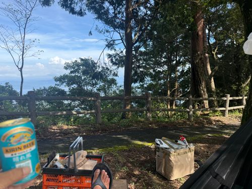 山頂のキャンプ場 龍ヶ岳山頂キャンプ場 ソロキャンプ フリーサイト hirata seijiさんのキャンプブログ CAMPiii（キャンピー） -キャンプ専用SNS キャンプのすべてがここに集まる-