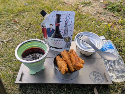 サクッとデイキャン。 庄内緑地 ソロキャンプ フリーサイト ぞのさんさんのキャンプブログ CAMPiii（キャンピー） -キャンプ専用SNS キャンプのすべてがここに集まる-