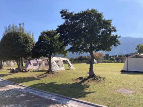 久しぶりの激オモ徒歩スタイルデイキャン！ 久留米ふれあい農業公園 ソロキャンプ 区画サイト やんさんのキャンプブログ CAMPiii（キャンピー） -キャンプ専用SNS キャンプのすべてがここに集まる-