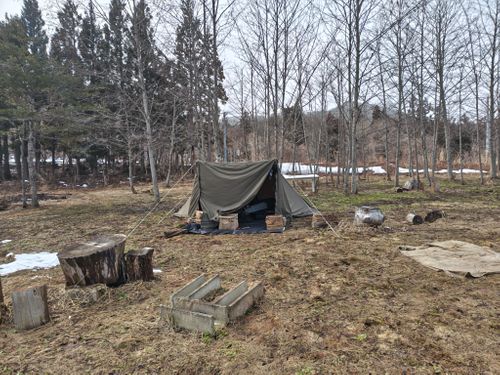 2026初キャンプ かんたファームワイルドキャンプ場 ソロキャンプ フリーサイト オートサイト けい＠福島県さんのキャンプブログ CAMPiii（キャンピー） -キャンプ専用SNS キャンプのすべてがここに集まる-