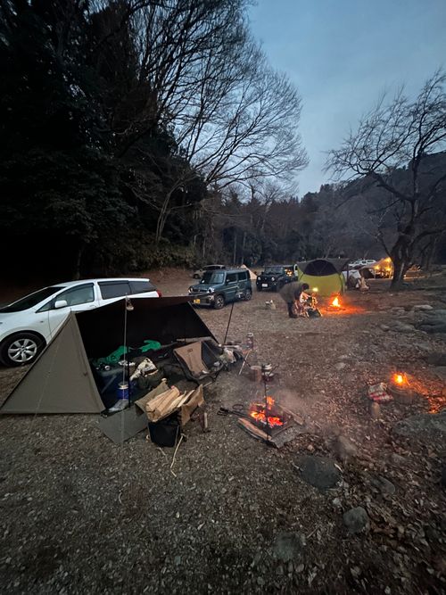 2026始動 新戸キャンプ場 ソロキャンプ フリーサイト Genさんのキャンプブログ CAMPiii（キャンピー） -キャンプ専用SNS キャンプのすべてがここに集まる-