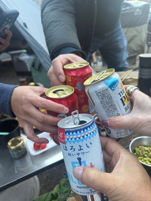 いい夫婦の日に2組でキャンプ 阿蘇レインボーバレー ファミリーキャンプ グループキャンプ 区画サイト オートサイト moreAiさんのキャンプブログ CAMPiii（キャンピー） -キャンプ専用SNS キャンプのすべてがここに集まる-