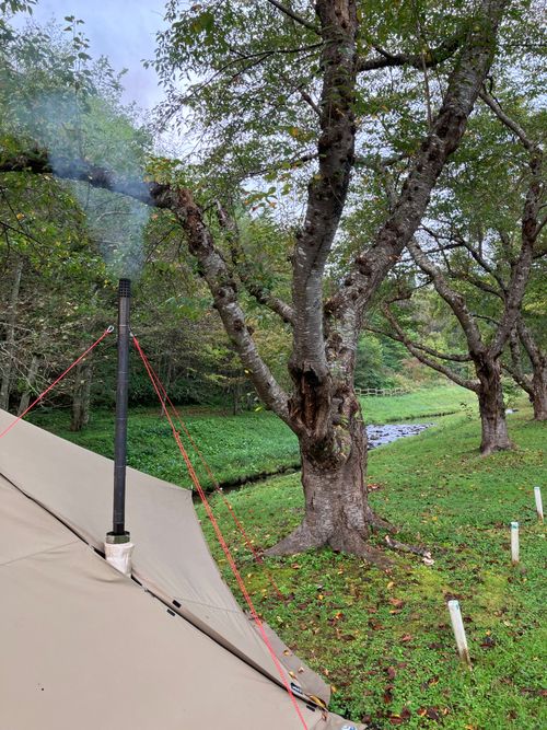 長万部公園キャンプ場ハマってます🤣 長万部公園(キャンプ場) ソロキャンプ フリーサイト siroさんのキャンプブログ CAMPiii（キャンピー） -キャンプ専用SNS キャンプのすべてがここに集まる-
