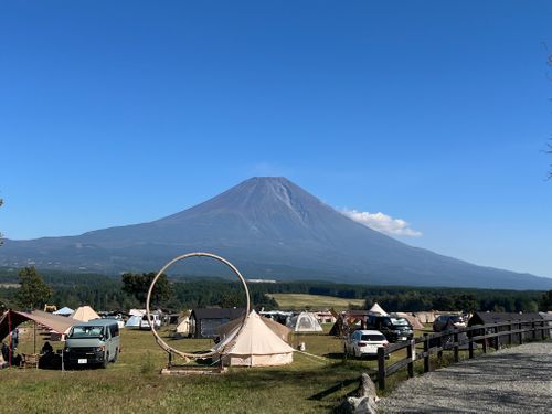 ふもとっぱら/3回目 ふもとっぱらキャンプ場 ファミリーキャンプ フリーサイト オートサイト ごんすさんのキャンプブログ CAMPiii（キャンピー） -キャンプ専用SNS キャンプのすべてがここに集まる-