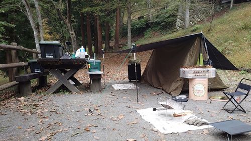 初東京エリア 山のふるさと村 キャンプ場 ソロキャンプ 区画サイト アークさんのキャンプブログ CAMPiii（キャンピー） -キャンプ専用SNS キャンプのすべてがここに集まる-