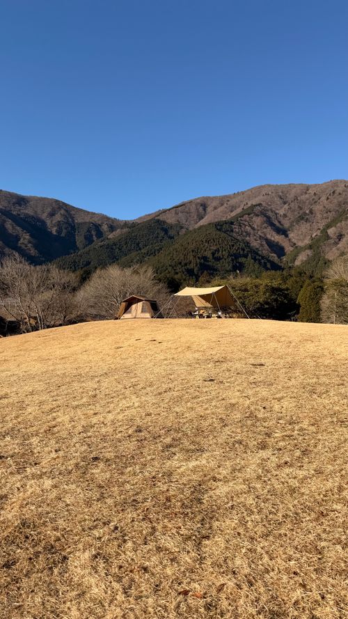 年末年始1週間 田貫湖キャンプ場 ファミリーキャンプ フリーサイト 出口 正行さんのキャンプブログ CAMPiii（キャンピー） -キャンプ専用SNS キャンプのすべてがここに集まる-