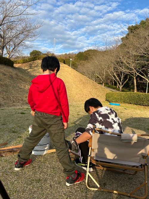 ソロキャン気分を味わった母子キャン✨ 冠山総合公園オートキャンプ場 はやぷささんのキャンプブログ CAMPiii（キャンピー） -キャンプ専用SNS キャンプのすべてがここに集まる-