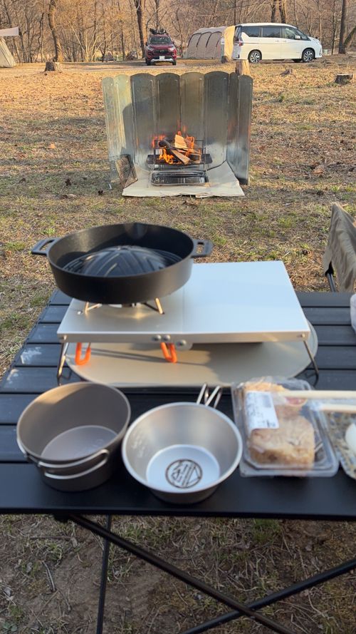 2026年4泊目　エコキャンプみちのく エコキャンプみちのく ソロキャンプ 区画サイト 病弱なボッチキャンパーさんのキャンプブログ CAMPiii（キャンピー） -キャンプ専用SNS キャンプのすべてがここに集まる-