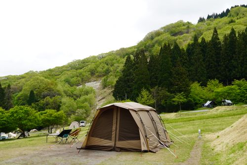 自然の魅力があふれっぱ 揖斐高原貝月リゾート ファミリーキャンプ オートサイト 区画サイト さおりさんのキャンプブログ CAMPiii（キャンピー） -キャンプ専用SNS キャンプのすべてがここに集まる-