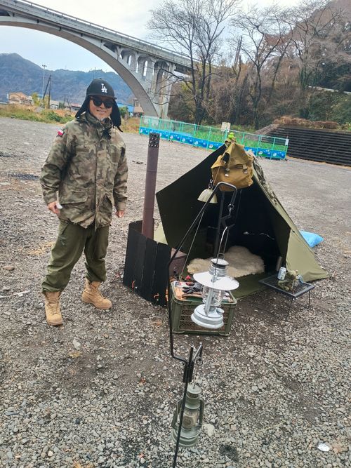 親子 de ポーランド合同演習 in小倉橋駐屯地 小倉橋下の河川敷 ファミリーキャンプ フリーサイト ウエィダーさんのキャンプブログ CAMPiii（キャンピー） -キャンプ専用SNS キャンプのすべてがここに集まる-